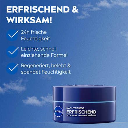Nachtcreme erfrischend, 50 ml