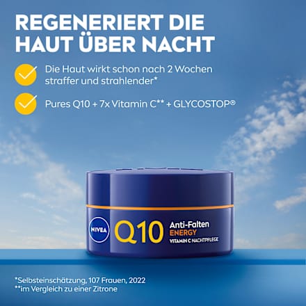 Nachtcreme Q10 Energy, 50 ml