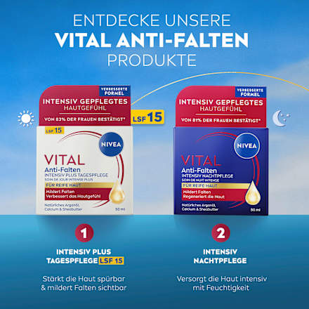 Nachtcreme Vital  Anti-Falten Intensiv, 50 ml