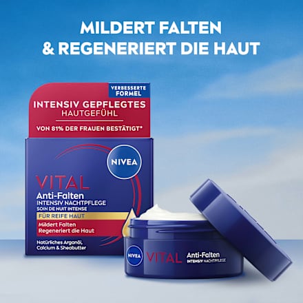 Nachtcreme Vital  Anti-Falten Intensiv, 50 ml