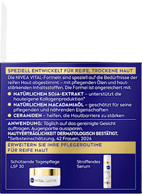 Nachtcreme Vital Soja Anti-Age straffend, 50 ml