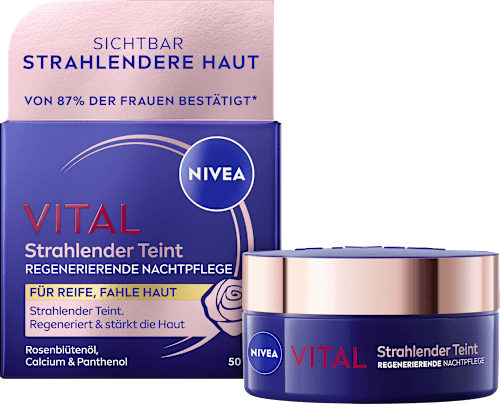 Nachtcreme Vital strahlender Teint regenerierend, 50 ml