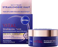 Nachtcreme Vital strahlender Teint regenerierend, 50 ml