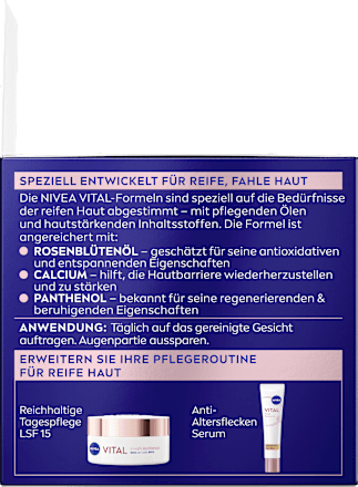 Nachtcreme Vital strahlender Teint regenerierend, 50 ml