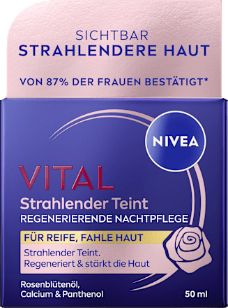 Nachtcreme Vital strahlender Teint regenerierend, 50 ml