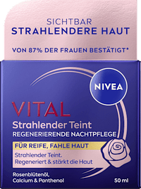 Nachtcreme Vital strahlender Teint regenerierend, 50 ml