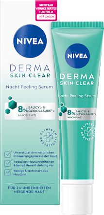 Peeling Serum Nacht Derma Skin Clear, 40 ml