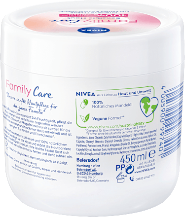 Pflegecreme Family Care, 450 ml