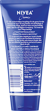 Pflegecreme in der Tube, 100 ml