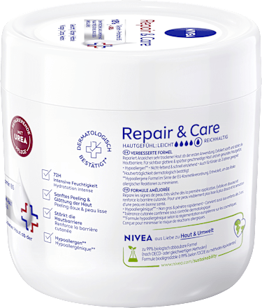 Pflegecreme Repair & Care Urea, 400 ml