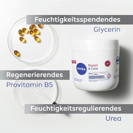 Pflegecreme Repair & Care Urea, 400 ml