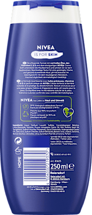 Pflegedusche Creme Care & Nivea Scent, 250 ml