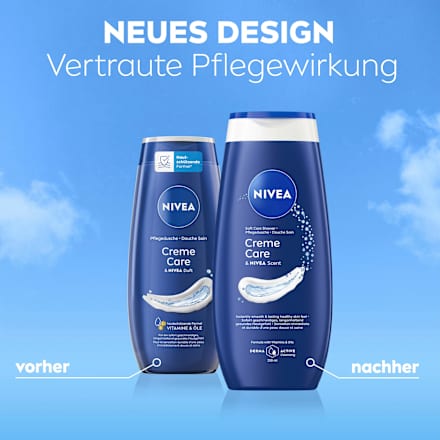 Pflegedusche Creme Care & Nivea Scent, 250 ml