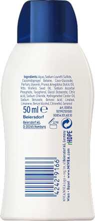 Verzorgende Douchecrème Zacht, reisformaat, 50 ml