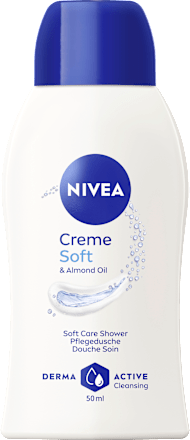 Pflegedusche Creme Soft & Almond Oil, Reisegröße, 50 ml