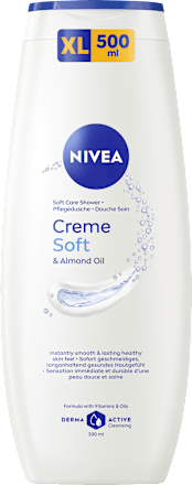 Pflegedusche Creme Soft & Almond Oil, 500 ml
