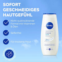 Pflegedusche Creme Soft & Almond Oil, 250 ml