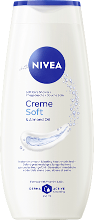 Pflegedusche Creme Soft & Almond Oil, 250 ml