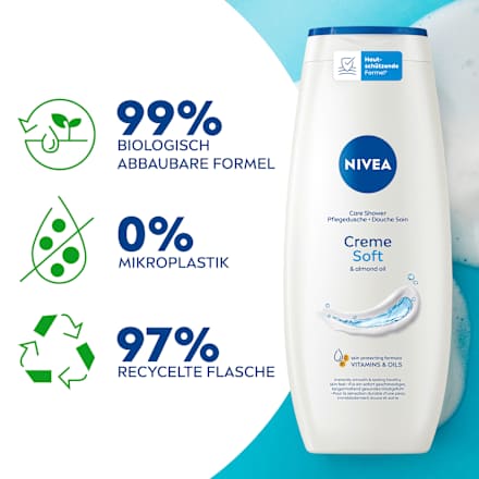 Pflegedusche Creme Soft, 500 ml NIVEA