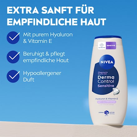 Pflegedusche Derma Control Sensitive, 250 ml