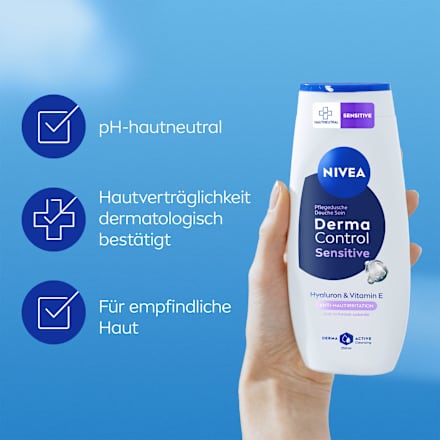 Pflegedusche Derma Control Sensitive, 250 ml