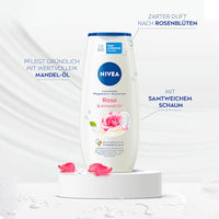 Douchegel met rozen- en amandelolie, 250 ml