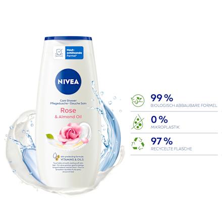 Pflegedusche Rose & Almond Oil, 250 ml NIVEA