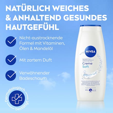 Schaumbad Creme Soft, 650 ml