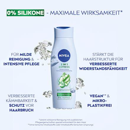 Shampoo & Conditioner Express 2in1, 400 ml