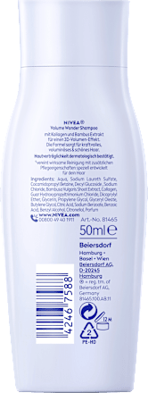 Shampoo Volume Wonder, reisformaat, 50 ml