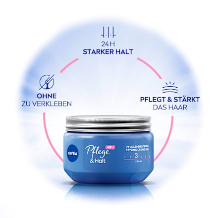 Stylingcrème Gel Verzorging &amp; Hold, 150 ml
