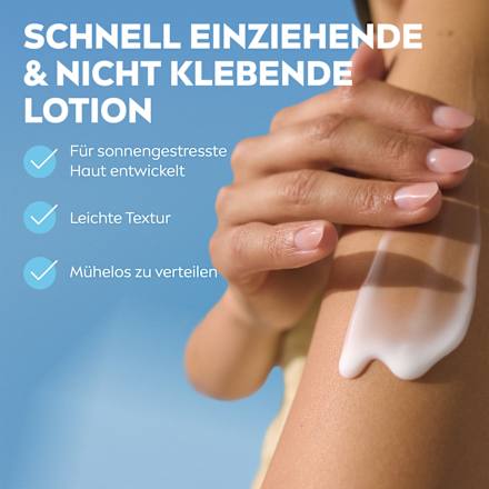 After Sun Lotion mit Aloe Vera & Hyaluron, 400 ml