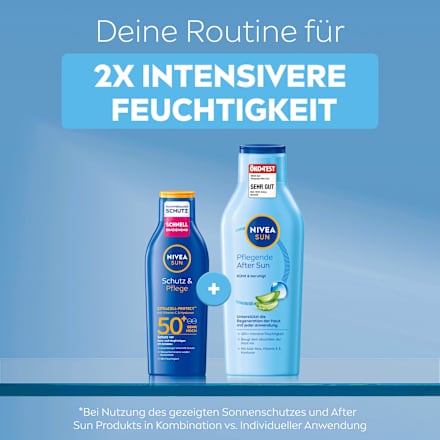 After Sun Lotion mit Aloe Vera & Hyaluron, 400 ml