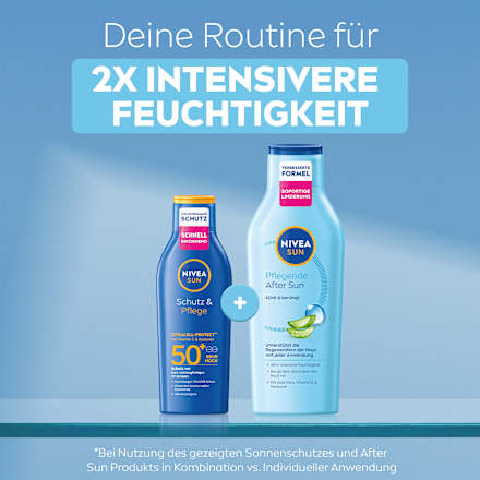 After Sun Lotion mit Aloe Vera & Hyaluron, 400 ml