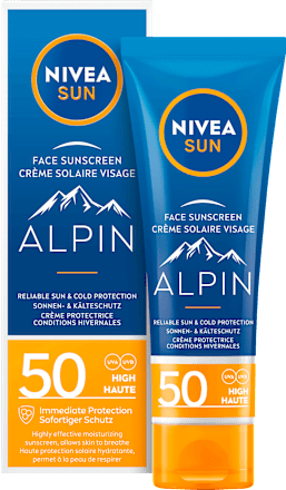 Sonnencreme Gesicht Alpin LSF 50, 50 ml NIVEA SUN