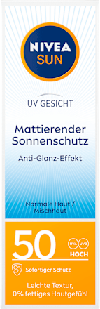 Sonnencreme Gesicht mattierend, LSF 50, 50 ml NIVEA SUN