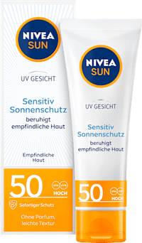 Sonnencreme Gesicht sensitiv LSF 50, 50 ml NIVEA SUN