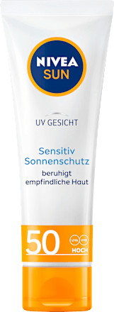Sonnencreme Gesicht sensitiv LSF 50, 50 ml NIVEA SUN