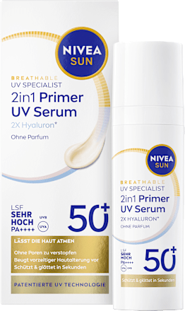 Sonnenfluid 2in1 Primer & UV Serum, LSF 50+, 30 ml