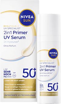 Sonnenfluid 2in1 Primer & UV Serum, LSF 50+, 30 ml
