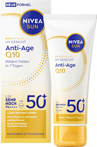 Sonnenfluid Gesicht Anti Age Q10, LSF 50+, 40 ml