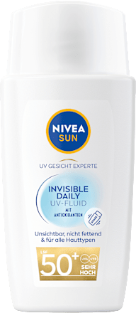 Sonnenfluid Gesicht invisible daily LSF 50+, 40 ml NIVEA SUN
