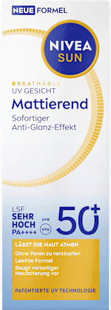 Sonnenfluid Gesicht mattierend, LSF 50+, 40 ml