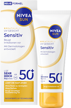 Sonnenfluid Gesicht sensitiv, LSF 50+, 40 ml