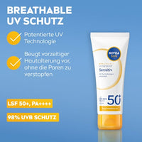 Sonnenfluid Gesicht sensitiv, LSF 50+, 40 ml