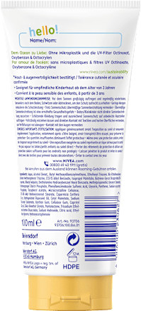 Sonnenmilch Kids sensitiv, daily uv Schutz, LSF 50+, 100 ml