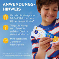 Sonnenmilch Kids sensitiv, daily uv Schutz, LSF 50+, 100 ml