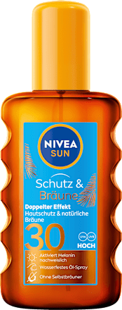 Sonnenöl Schutz & Bräune LSF 30, 200 ml NIVEA SUN