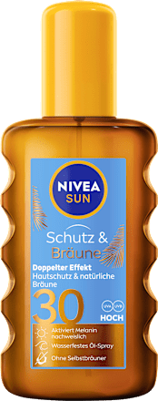 Sonnenölspray Schutz & Bräune, LSF 30, 200 ml