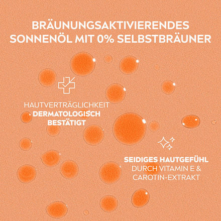 Sonnenölspray tropical bronze, LSF 6, 200 ml